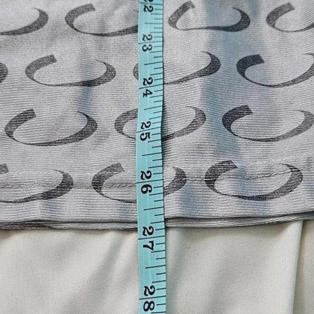 Vintage 1997 Warner Bros Studio Store Sport Polo Shirt Mens Medium Silver Grey - Picture 9 of 10